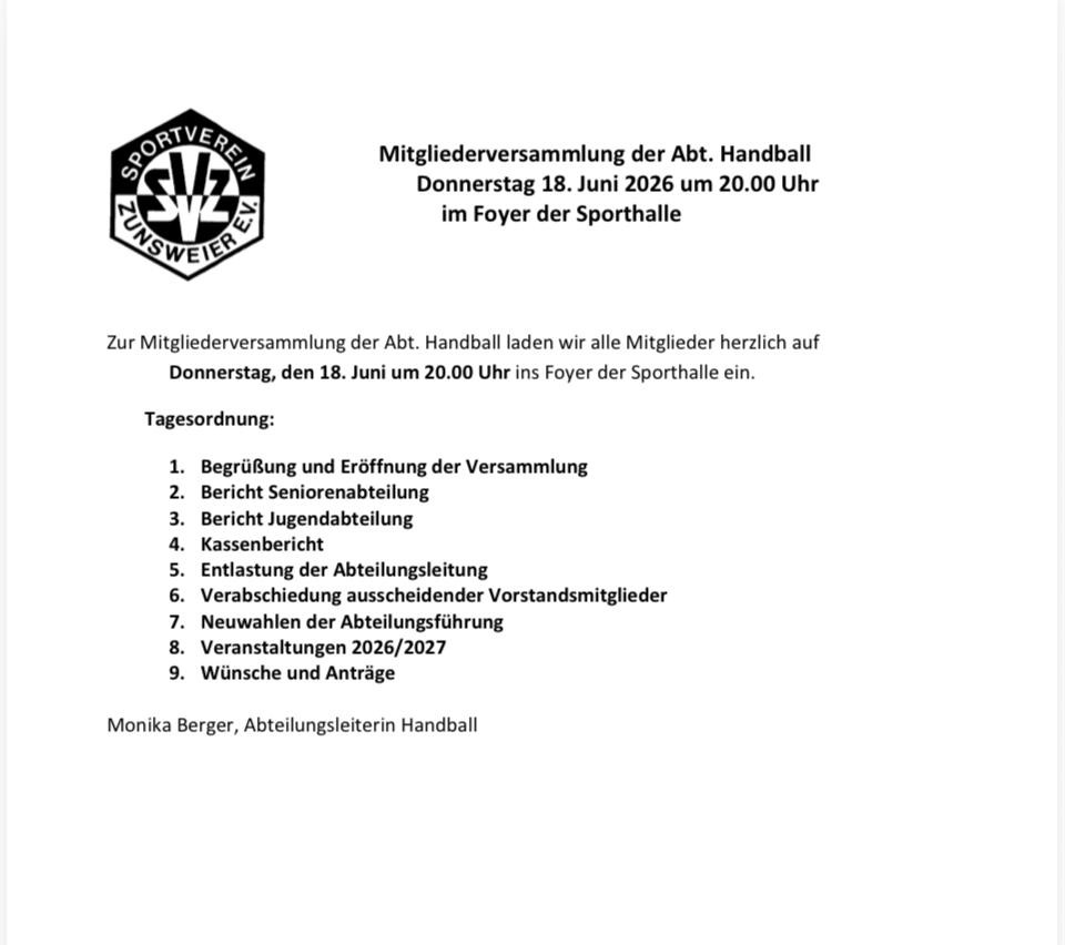 Mitgliederversammlung für HP